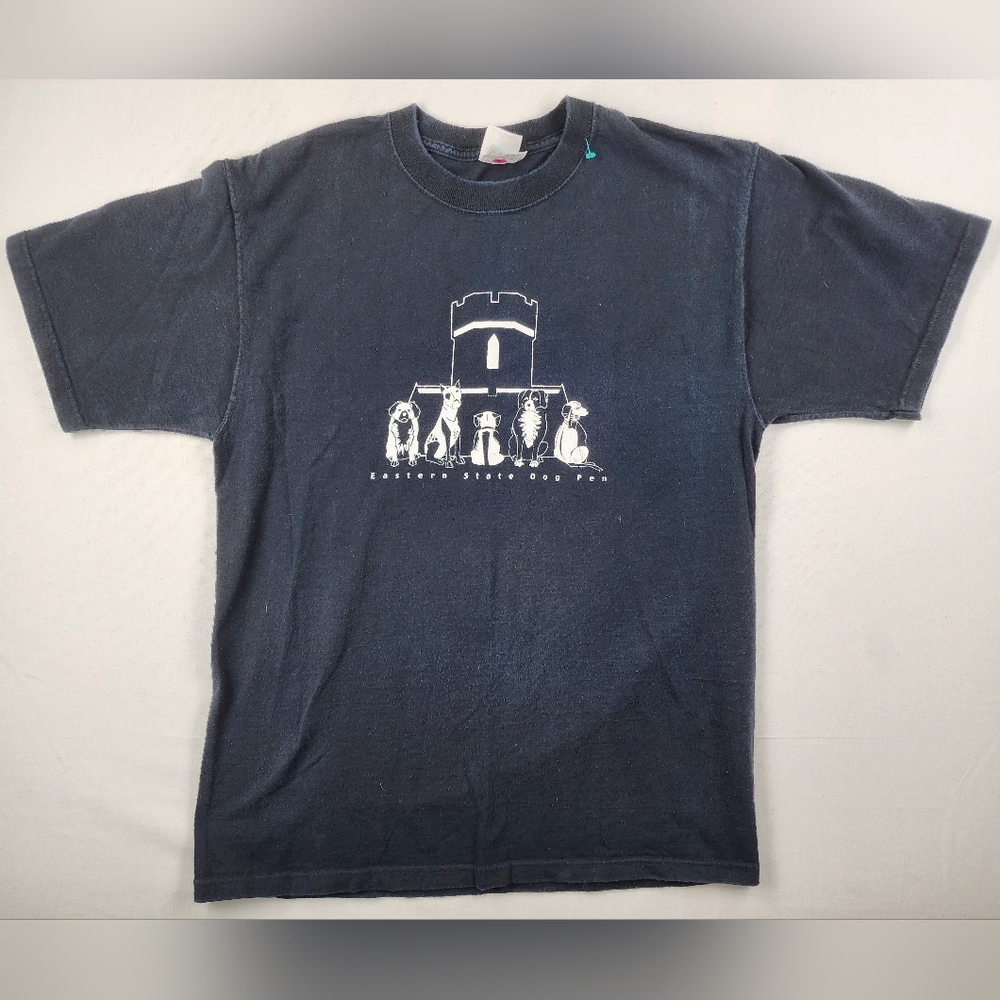 Eastern State Dog Pen Novelty Dog Shirt Philadelphia Dog Park Large